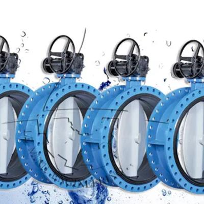 Van bướm mặt bích – Van bướm trục đối xứng